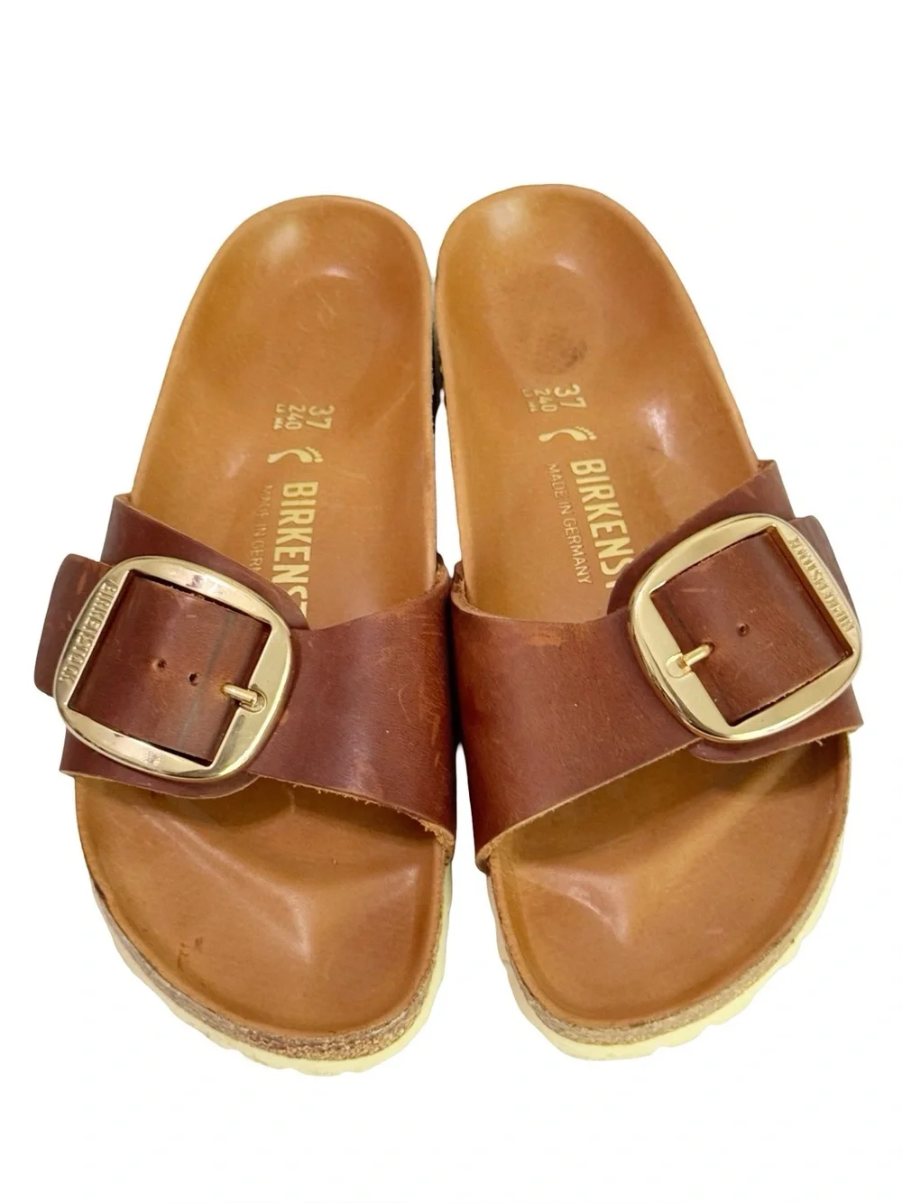 Birksenstock Madrid Big Buckle Oiled Sandal 37 6.5